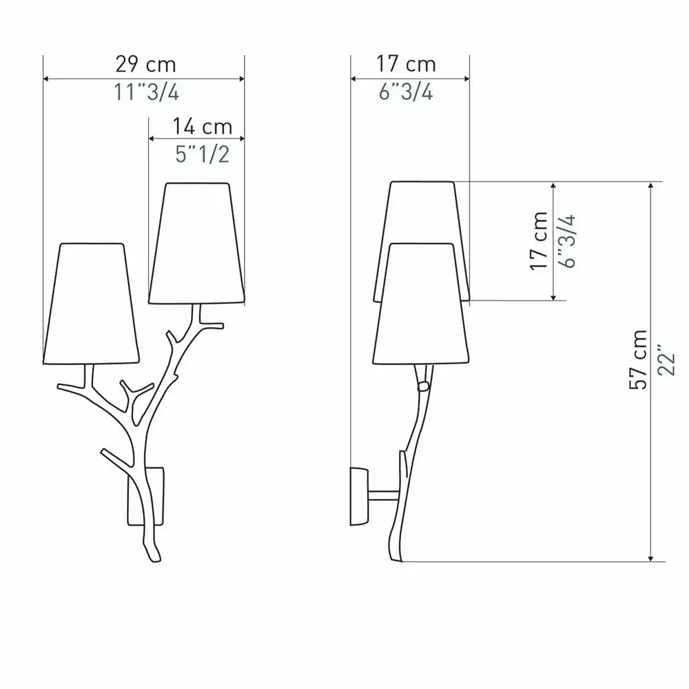 Appliques - RAMURE Applique - OBJET INSOLITE