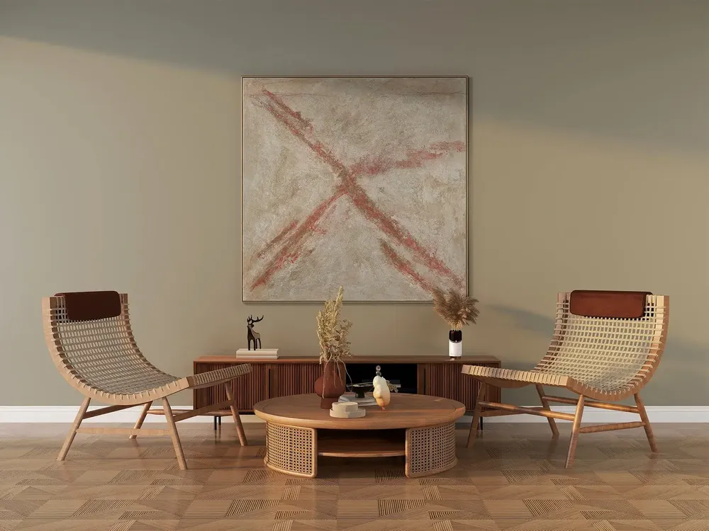 Panneaux séparateurs - 'Arena 04' - Œuvre Originale - 170x170cm. - PERSPECTIVA 10