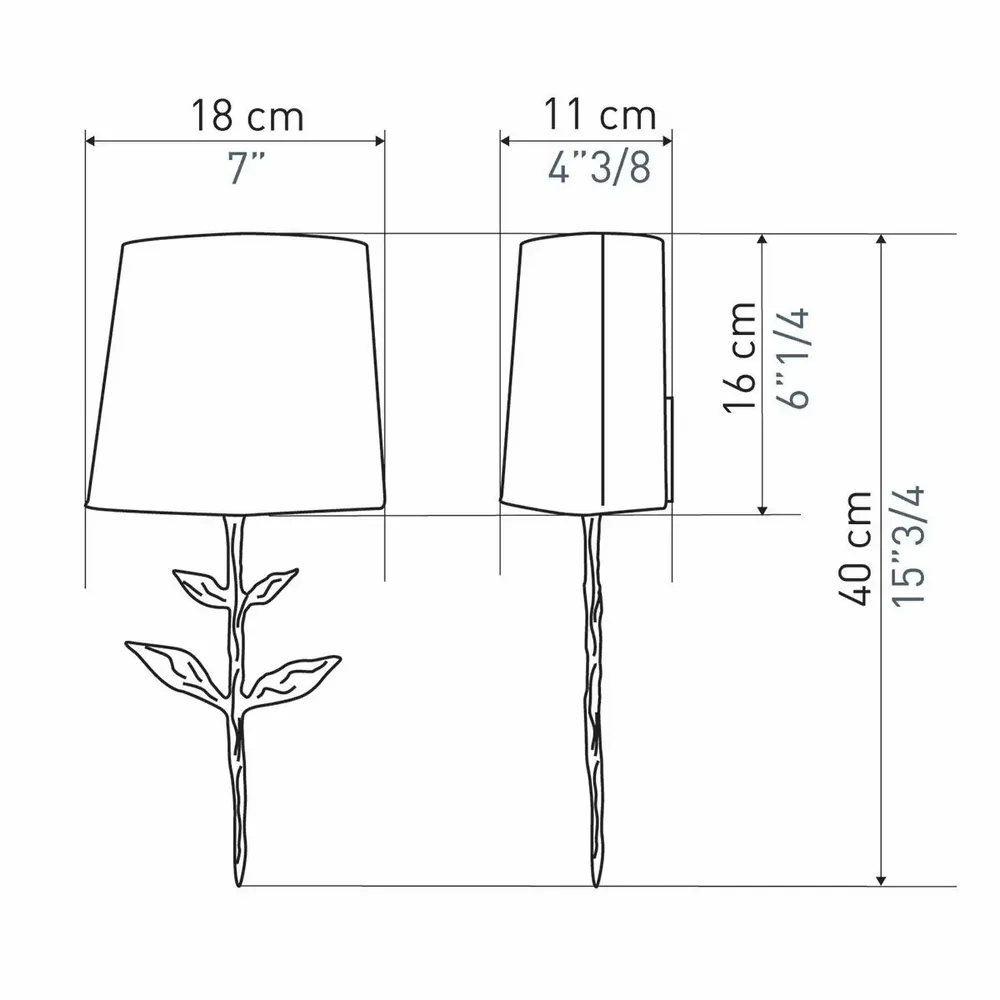 Chambres d'hôtels - SILVA Applique - OBJET INSOLITE