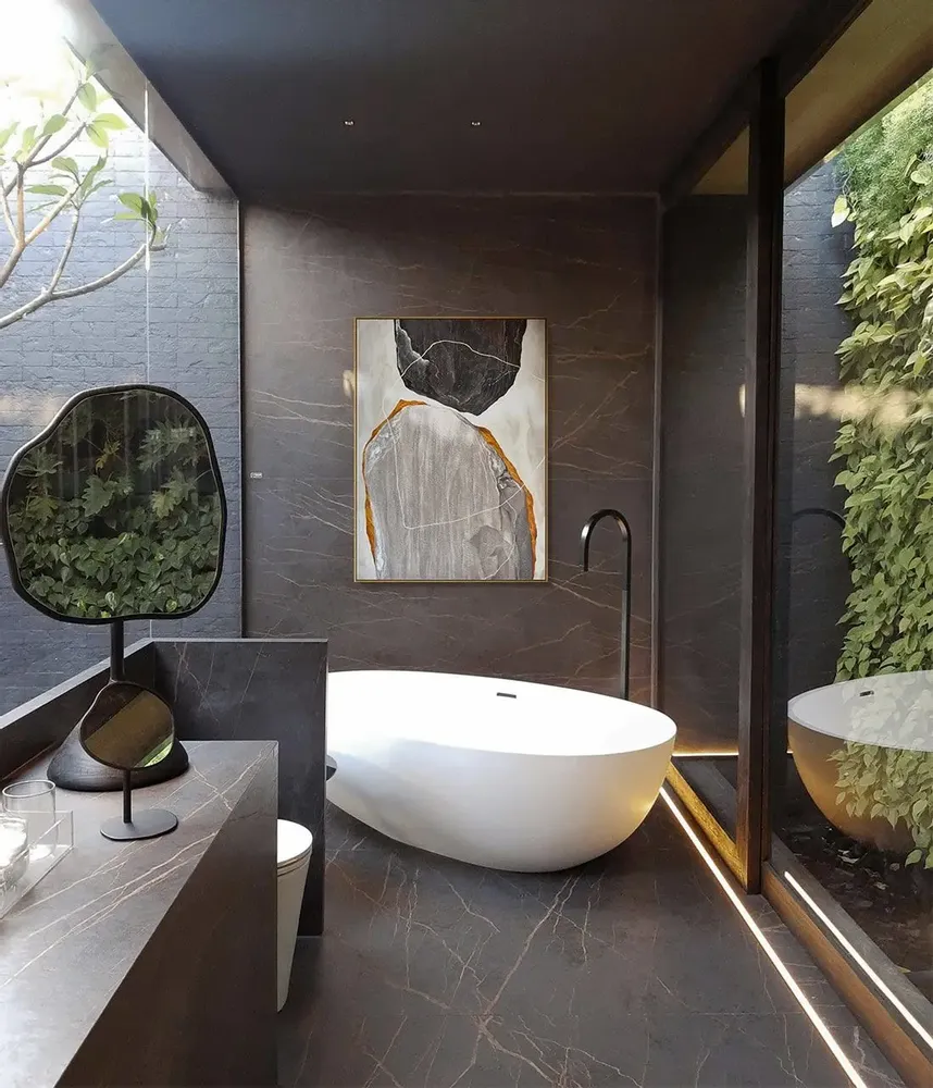 Panneaux séparateurs - 'Roots 01' - Œuvre Originale - 80x110cm. - PERSPECTIVA 10