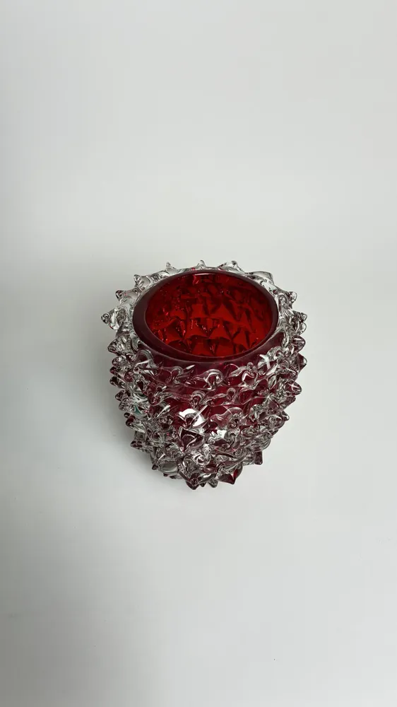 Vases - Mini Spike Red - WAVE MURANO GLASS