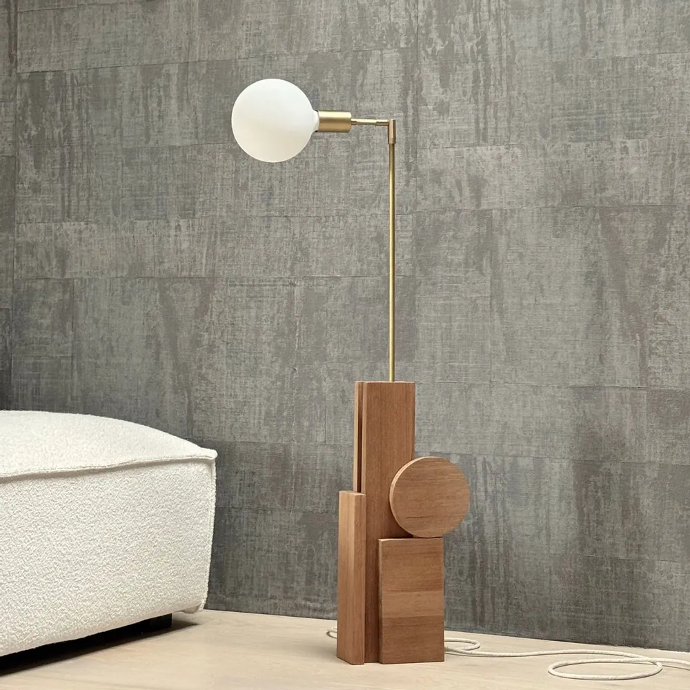Table lamps - Table lamp and floor lamp Oi.01 - STUDIO SOL LECCIA
