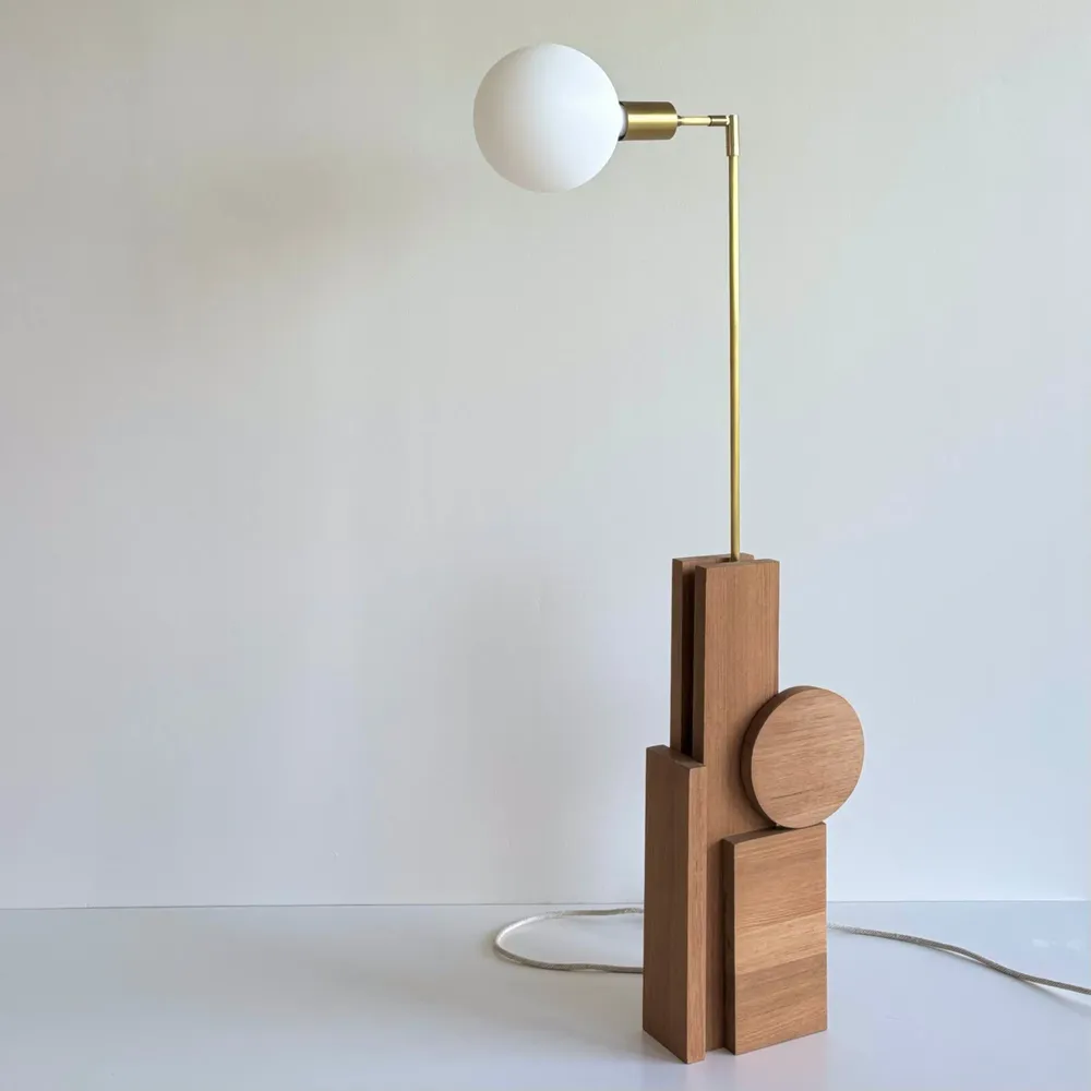 Table lamps - Table lamp and floor lamp Oi.01 - STUDIO SOL LECCIA