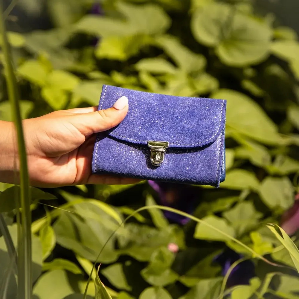 Leather goods - Royal Glitter Leather Wallet - LA CARTABLIÈRE