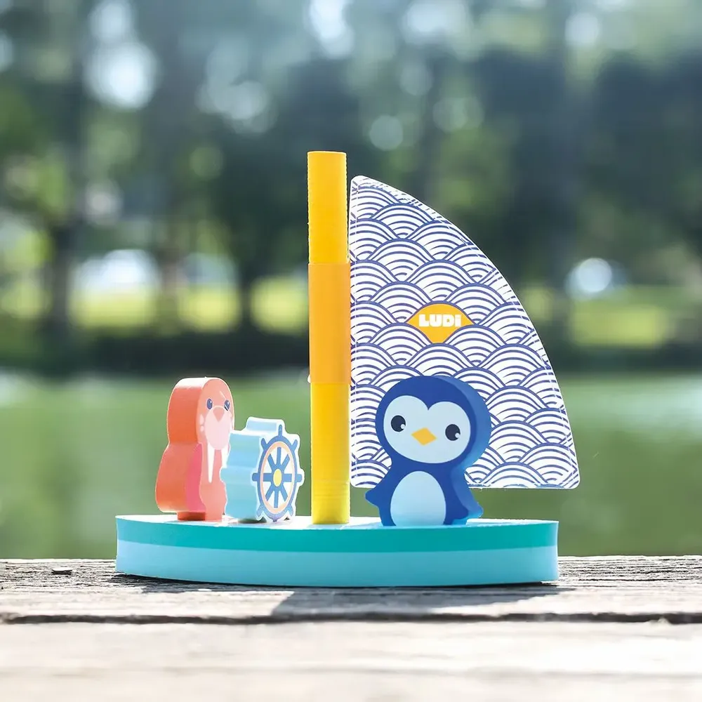 Jouets enfants - Bateau de bain - LUDI