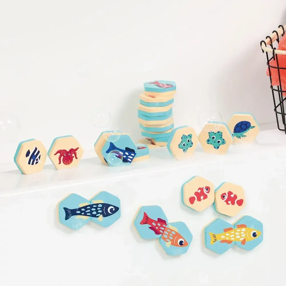 Children's games - Mémory de bain - LUDI