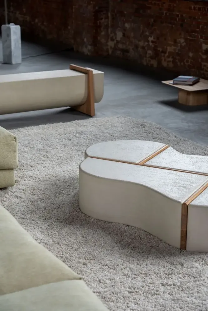 Coffee tables - FLINT GRID - coffee table - ATELIER NILSEN