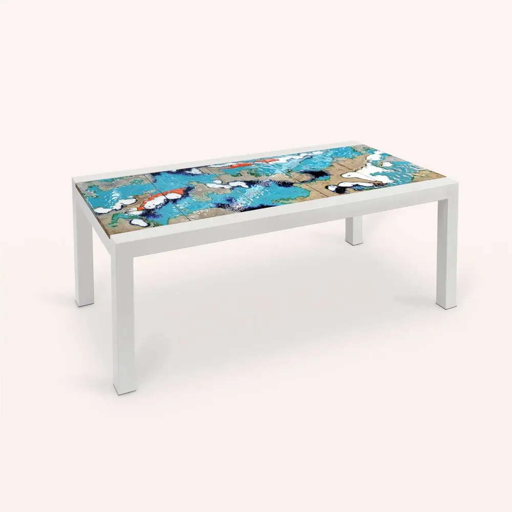 Tables de jardin - Table Colorado Laguna - GRANDI MAIOLICHE FICOLA