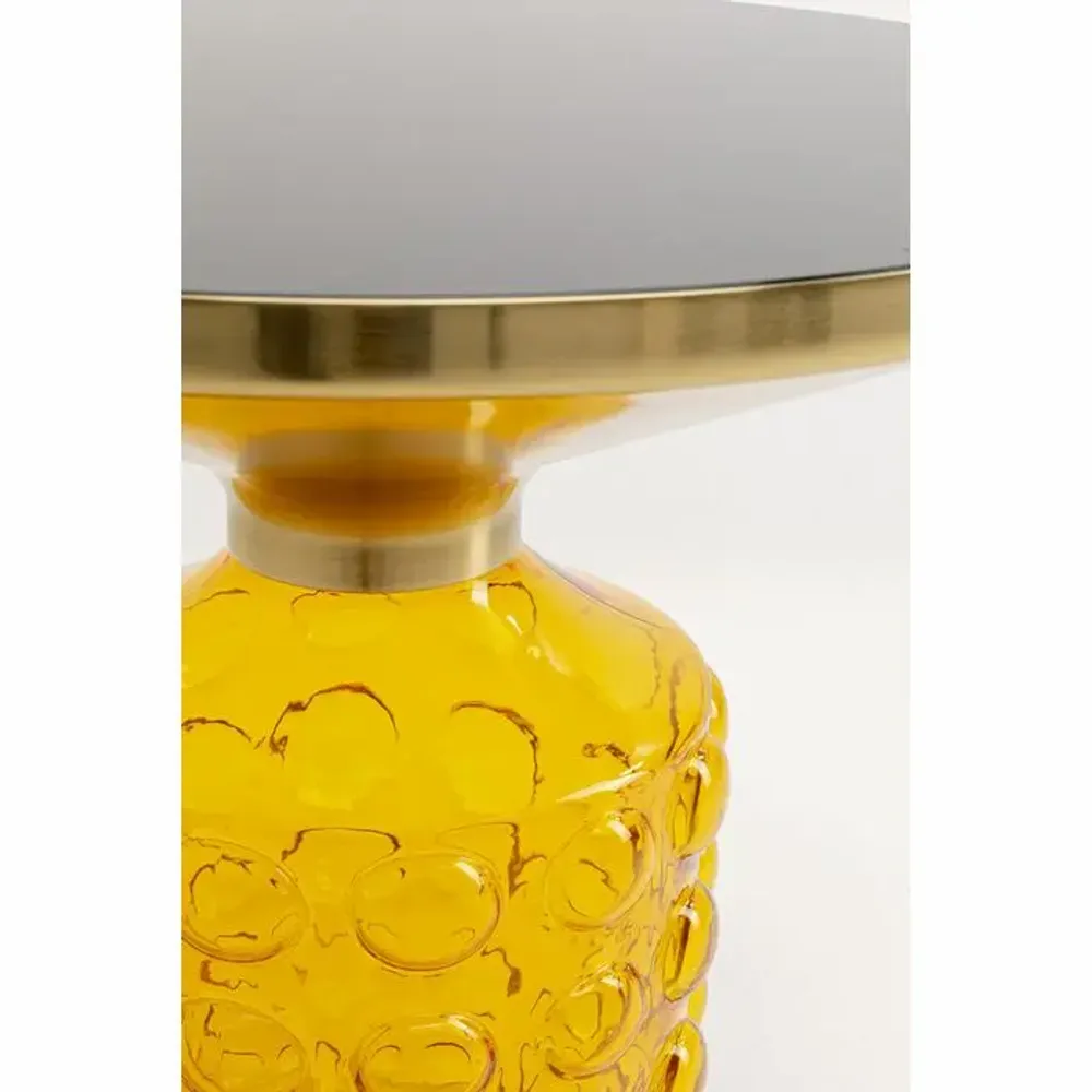 Tables basses - Table d'appoint Lola Jaune Ø50cm - KARE DESIGN