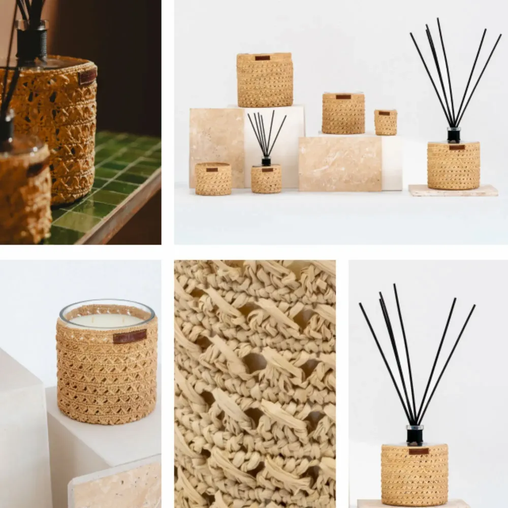 Decorative objects - Raffia Zina - CÔTÉ BOUGIE MARRAKECH