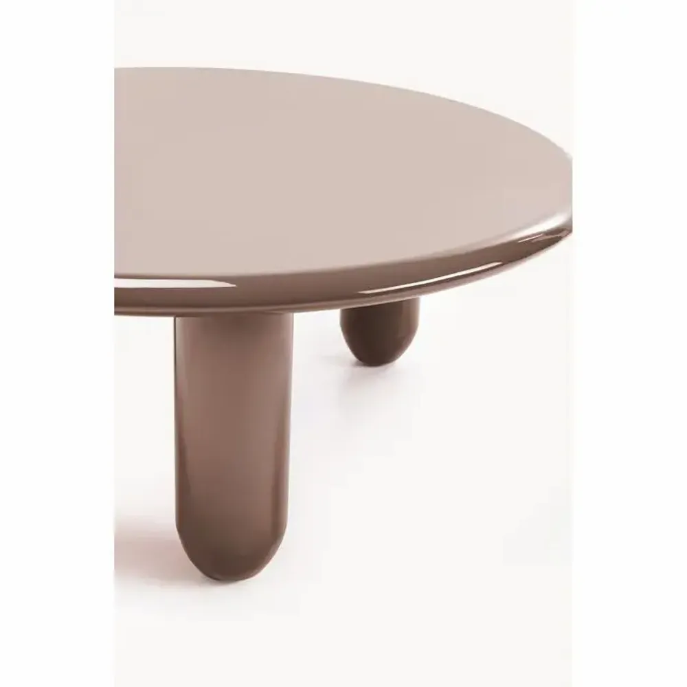 Coffee tables - Eliano Taupe Coffee Table Ø90cm - KARE DESIGN
