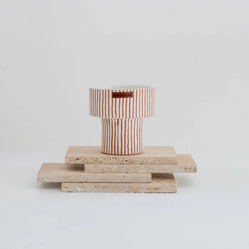 Bougies - Zébré terra - CÔTÉ BOUGIE MARRAKECH