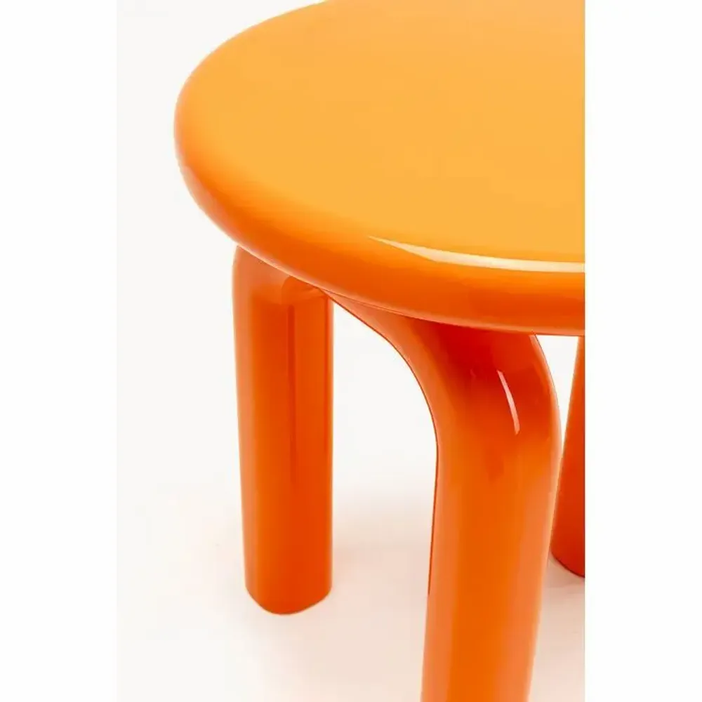 Tables basses - Table d'appoint Eliano Orange Ø50cm - KARE DESIGN