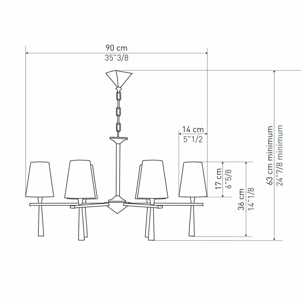 Hanging lights - PABLO Chandelier - OBJET INSOLITE