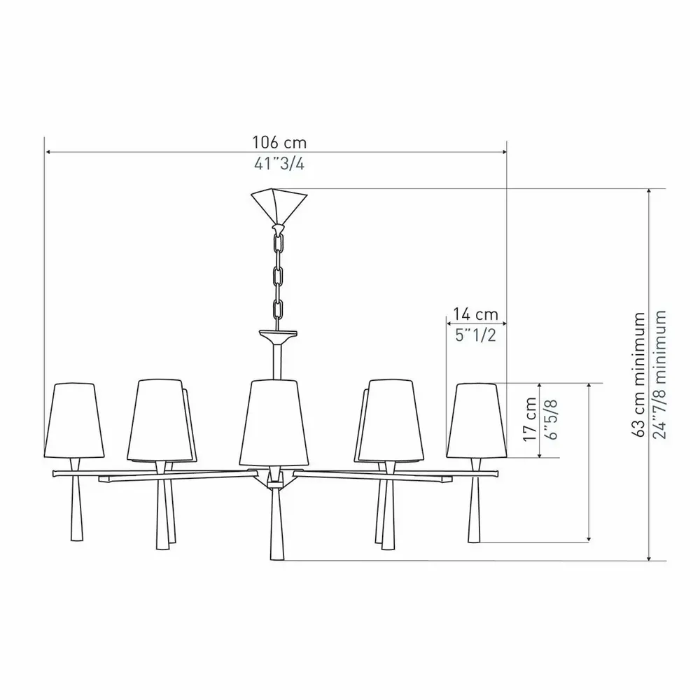 Hanging lights - PABLO Chandelier - OBJET INSOLITE