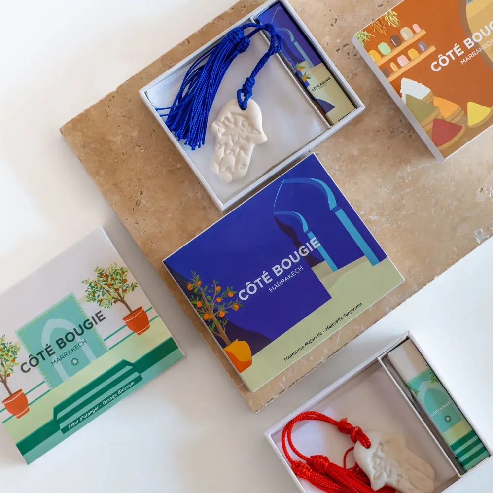 Scent diffusers - Pallet + spray box - CÔTÉ BOUGIE MARRAKECH