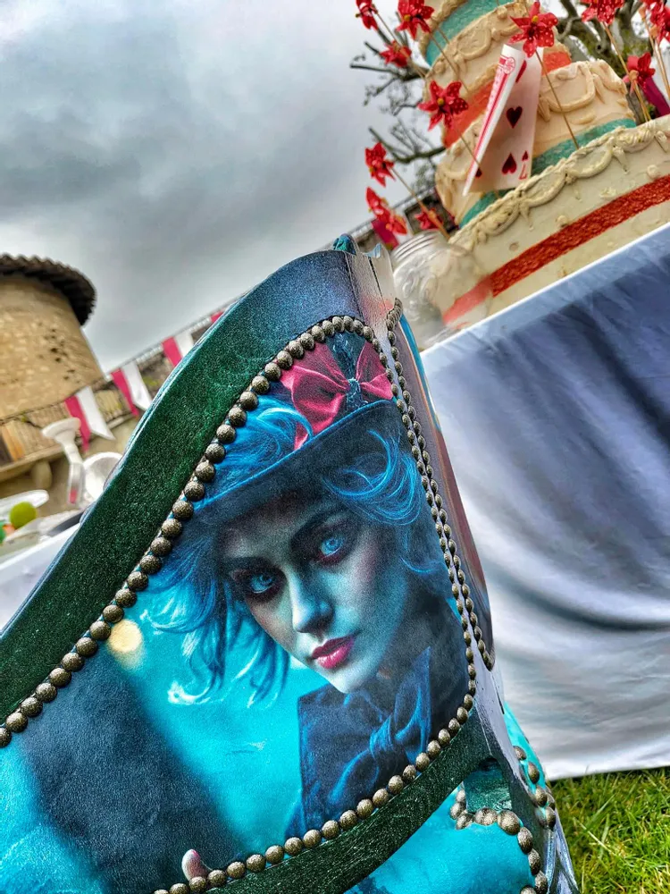 Customizable objects - Alice IA armchair - LUVI'ART