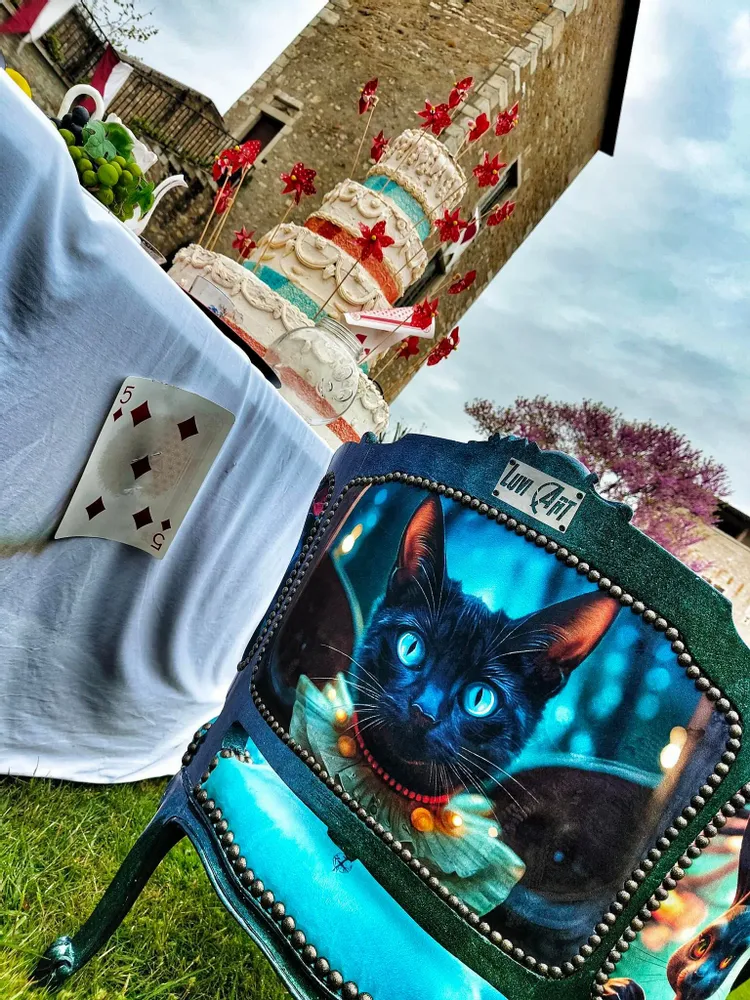 Customizable objects - Alice IA armchair - LUVI'ART