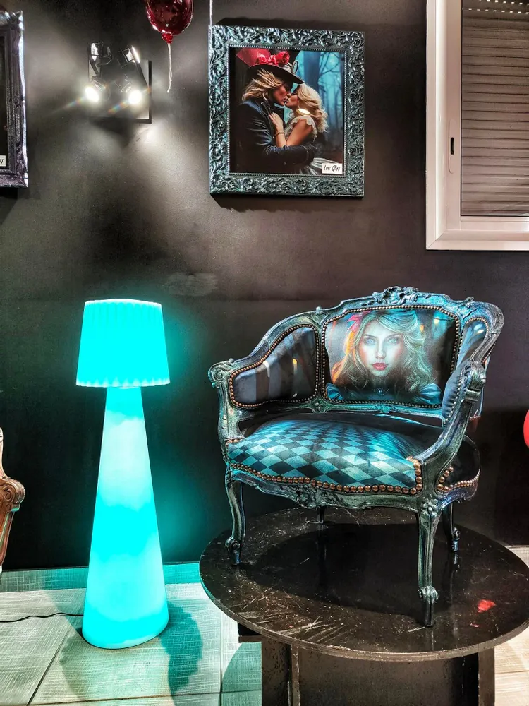 Customizable objects - Alice IA armchair - LUVI'ART