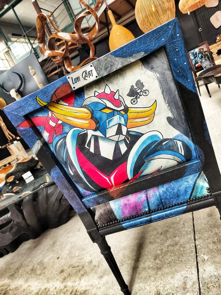 Customizable objects - Goldorak armchair - LUVI'ART