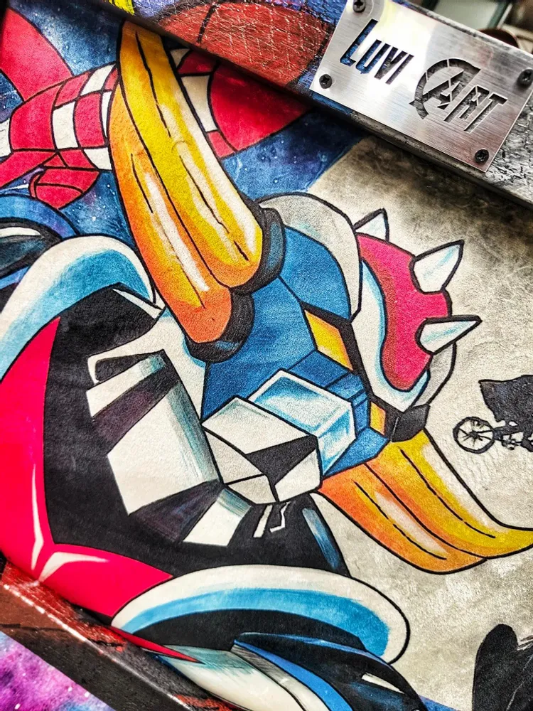 Customizable objects - Goldorak armchair - LUVI'ART