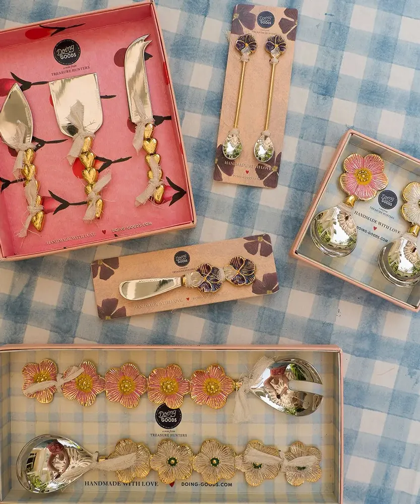 Cutlery set - Brass items - DOING GOODS