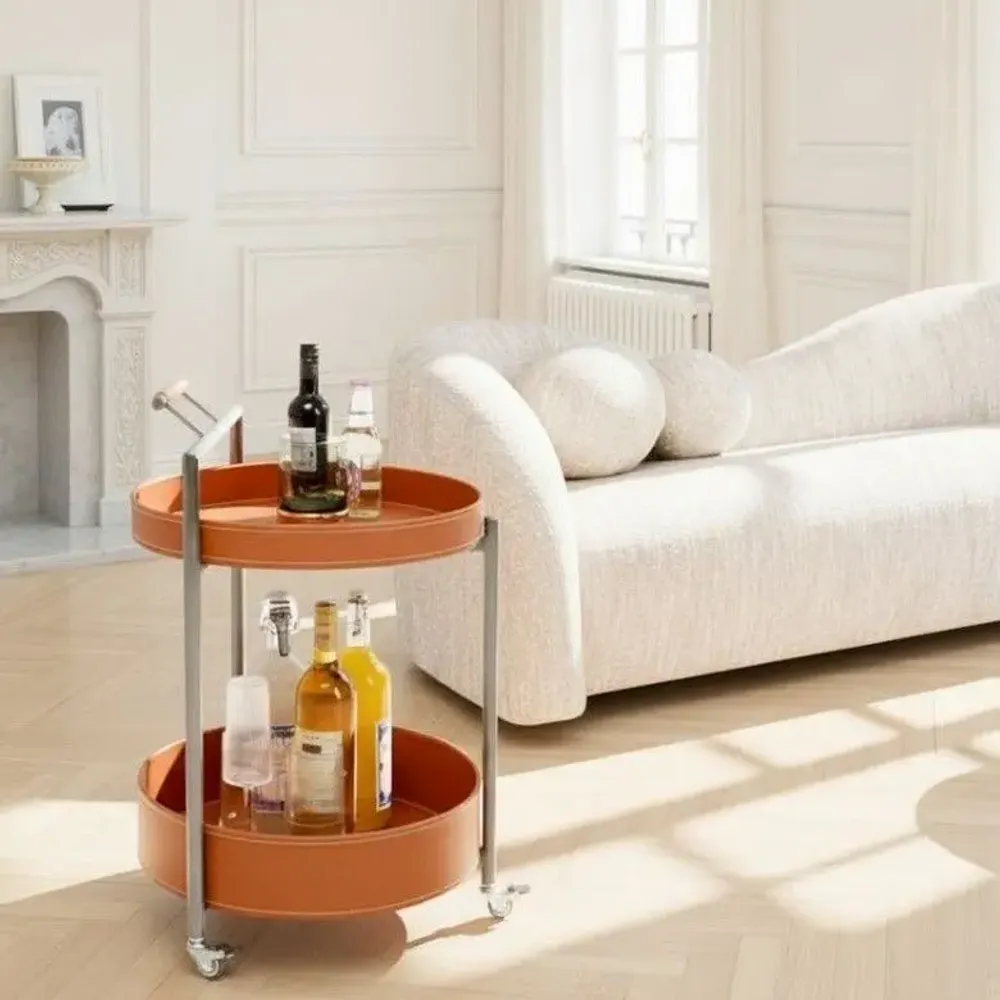 Chariots - Chariot de service rond Tango, Ø42cm - KARE DESIGN