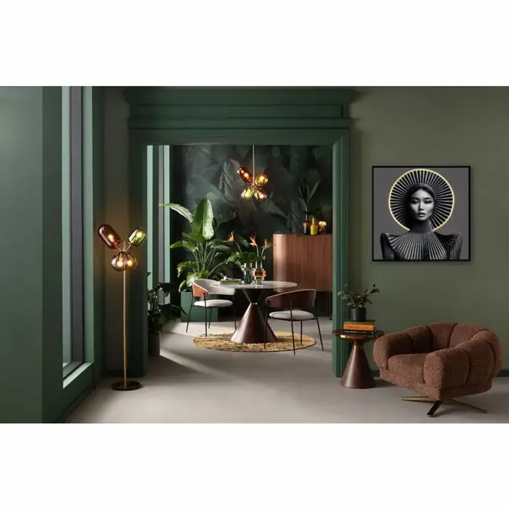 Photos d'art - Image Muse Géométrie LED 100 x 100 cm - KARE DESIGN