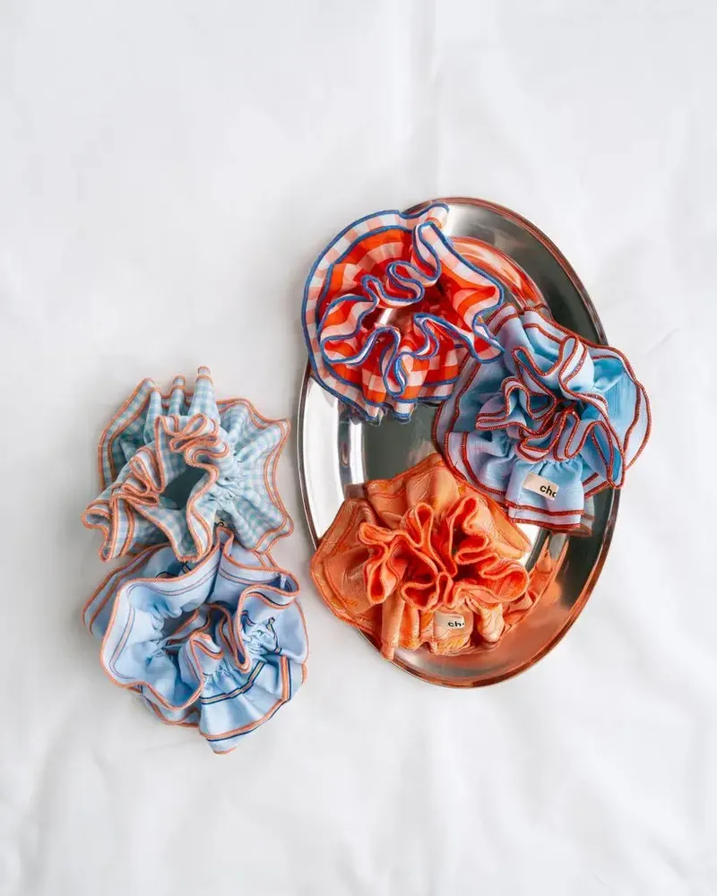 Accessoires cheveux - Maxi chouchou vichy - CHOU²