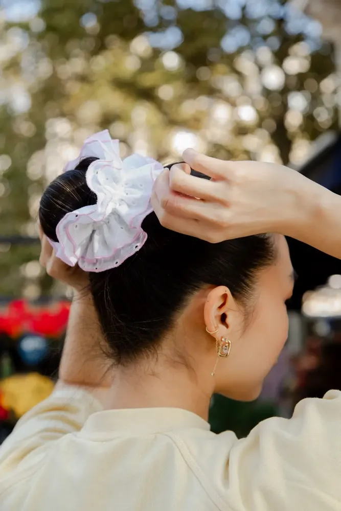 Élastiques & chouchous - Maxi chouchou à fleurs - CHOU²