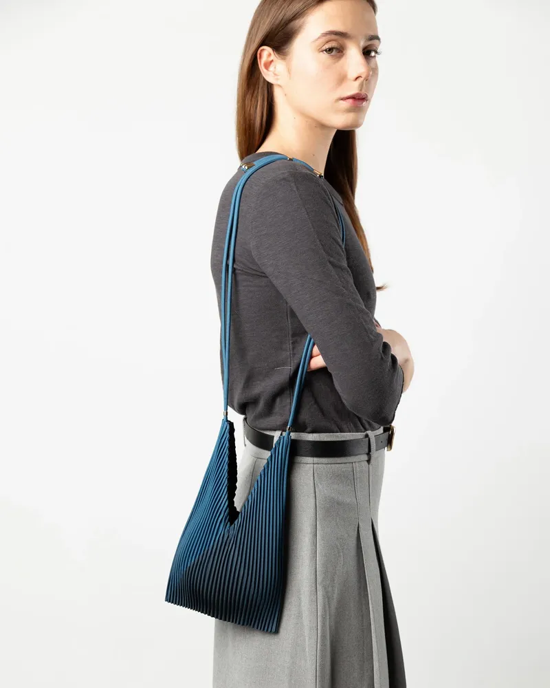 Bags and totes - Pleated bag MOROCCAN BLUE BABY BAG - MULTITUDES