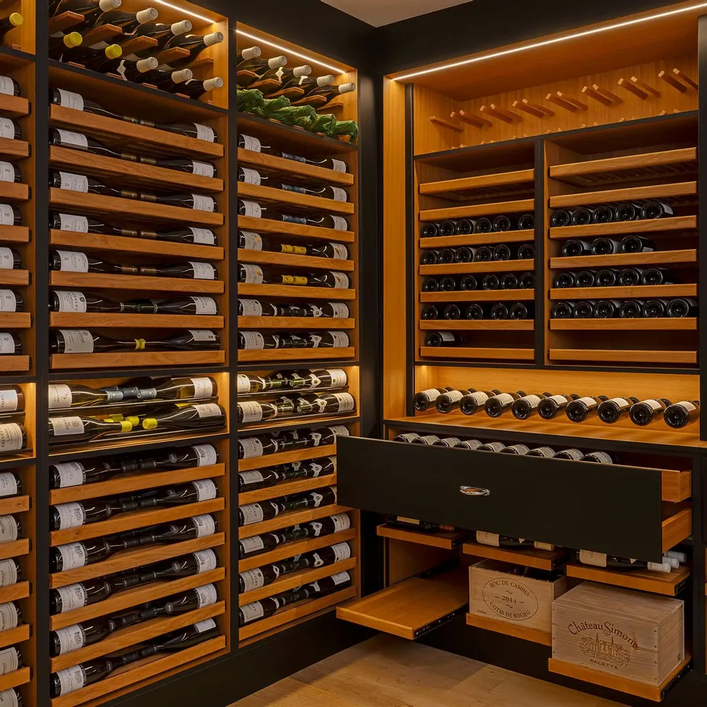 Kitchens furniture - CUBEX WINE CELLAR — the haute couture wine cellar - CUBEX