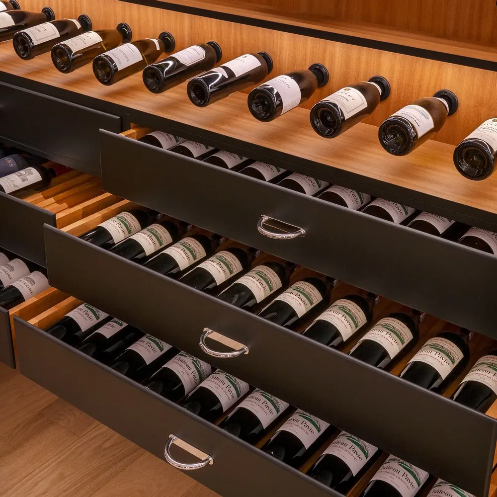 Kitchens furniture - CUBEX WINE CELLAR — the haute couture wine cellar - CUBEX
