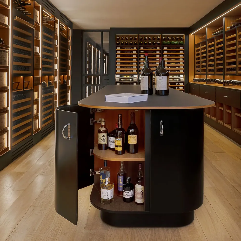 Kitchens furniture - CUBEX WINE CELLAR — the haute couture wine cellar - CUBEX