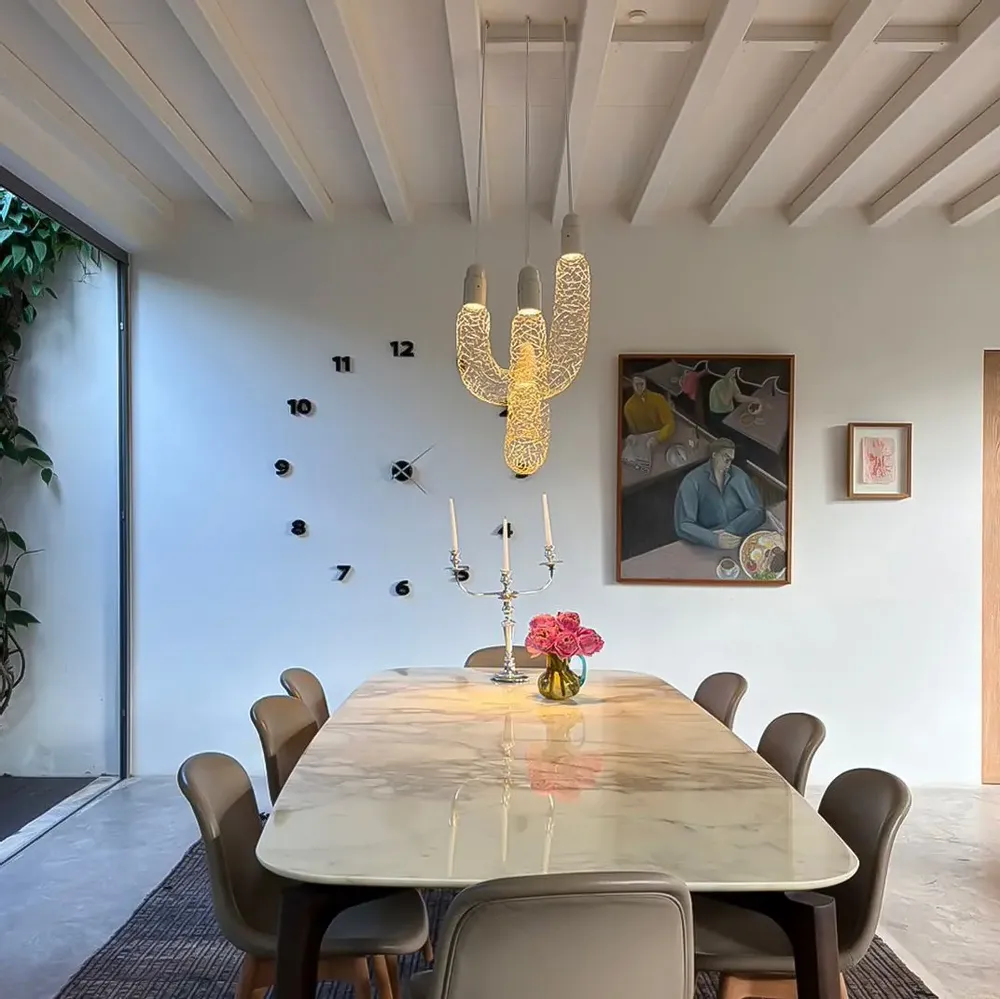 Ceiling lights - FIRMAMENT 2 - Handworked Metal Sculptural Pendant - ANGO