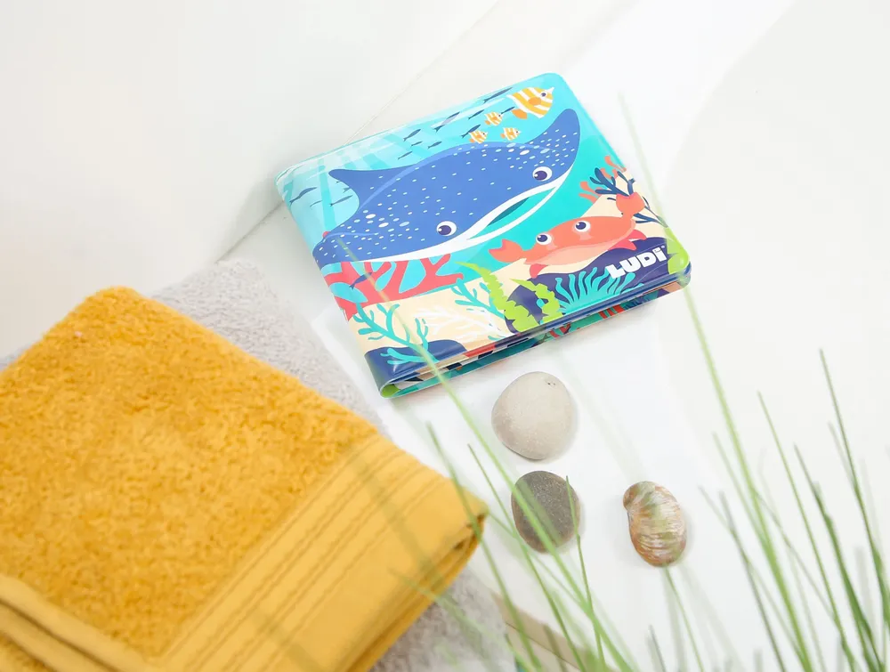 Accessoires pour puériculture - Livre de bain magique - LUDI