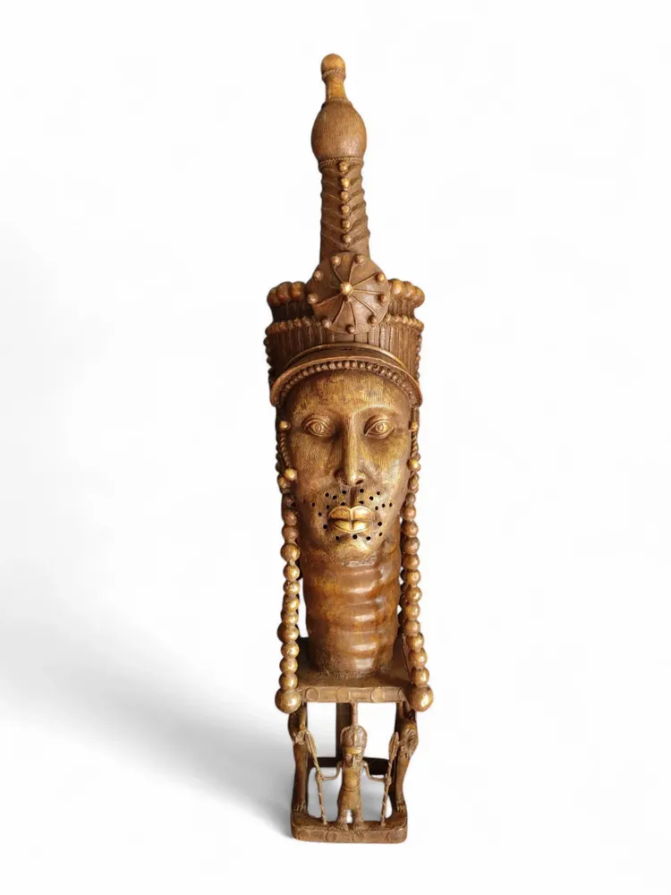Unique pieces - Bronze Ife head - CISSE DECO & DESIGN
