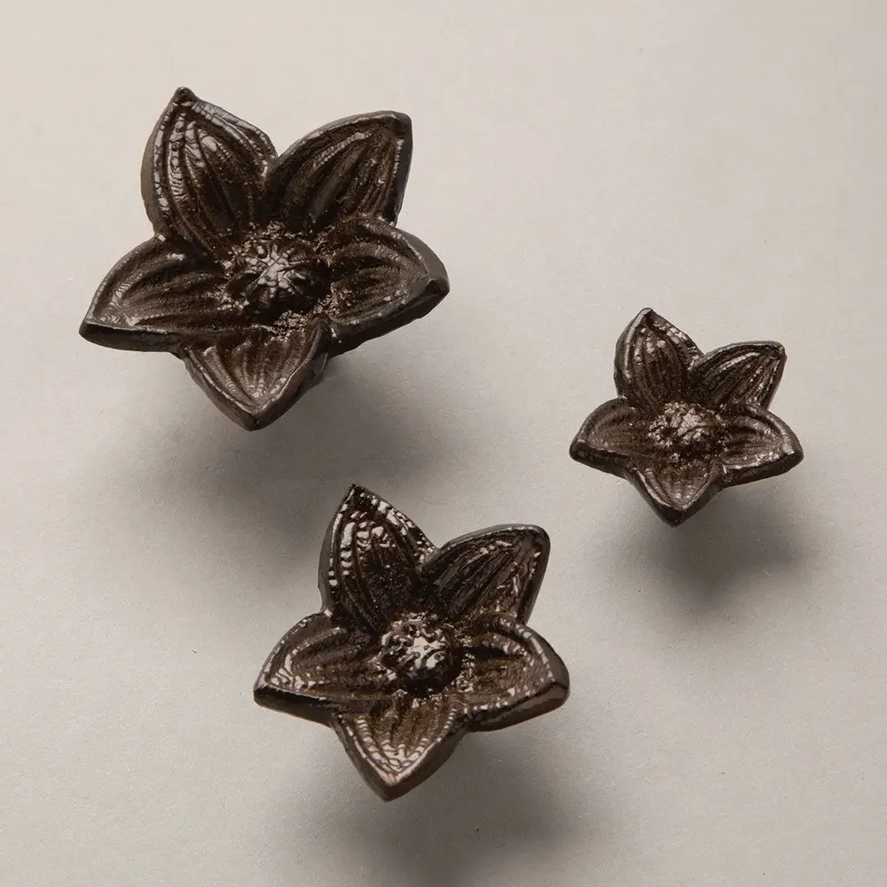 Decorative Ironwork - AMARYLLIS Cabinet pull - OBJET INSOLITE