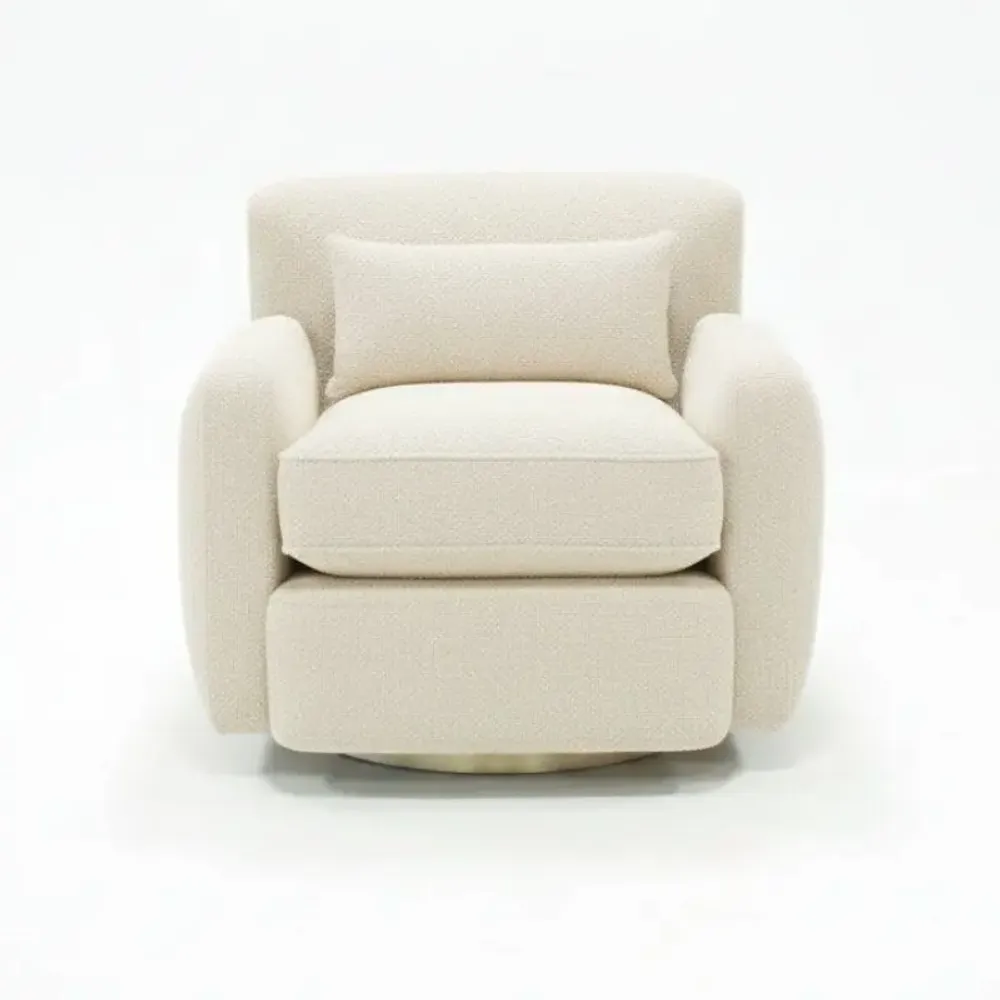 Fauteuils pour collectivités - Fauteuil Léa Cloud | Fauteuil pivotant - CREARTE COLLECTIONS