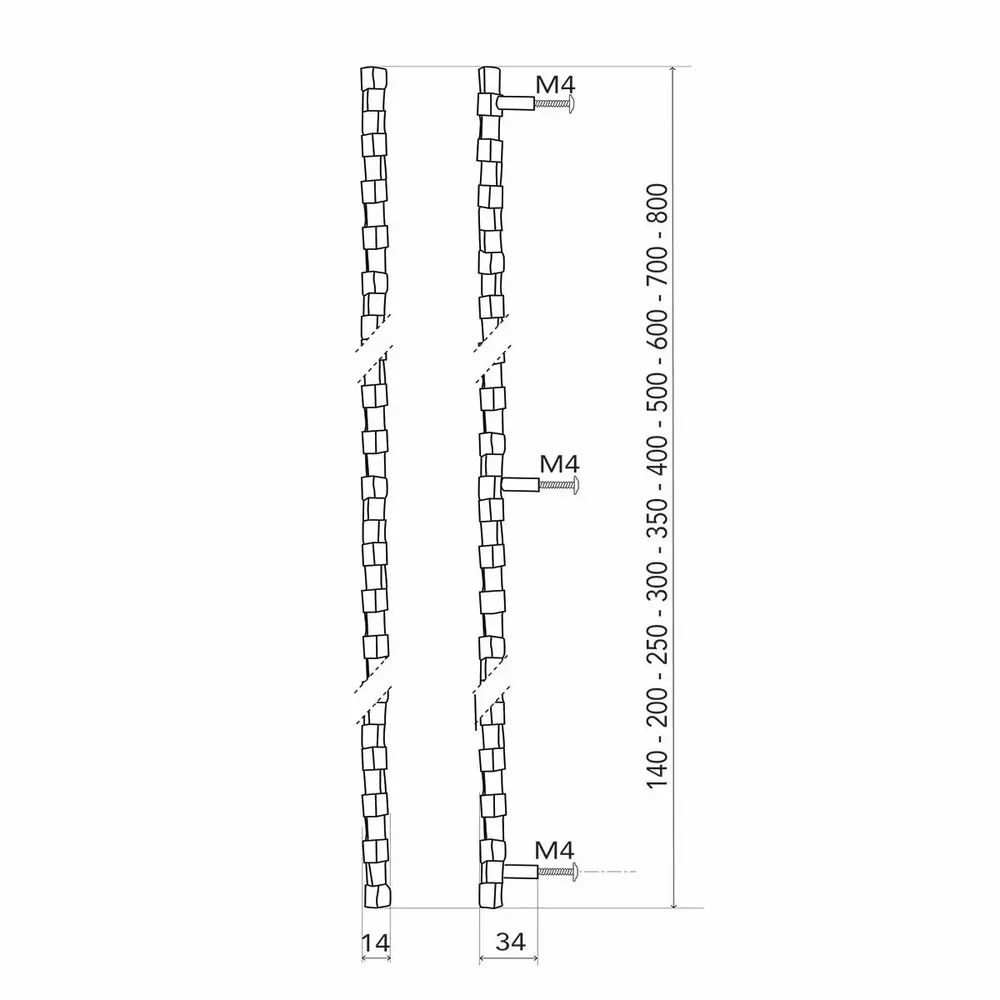 Quincaillerie d'art revêtement - FRAGILE Poignée de meuble sur mesure - OBJET INSOLITE