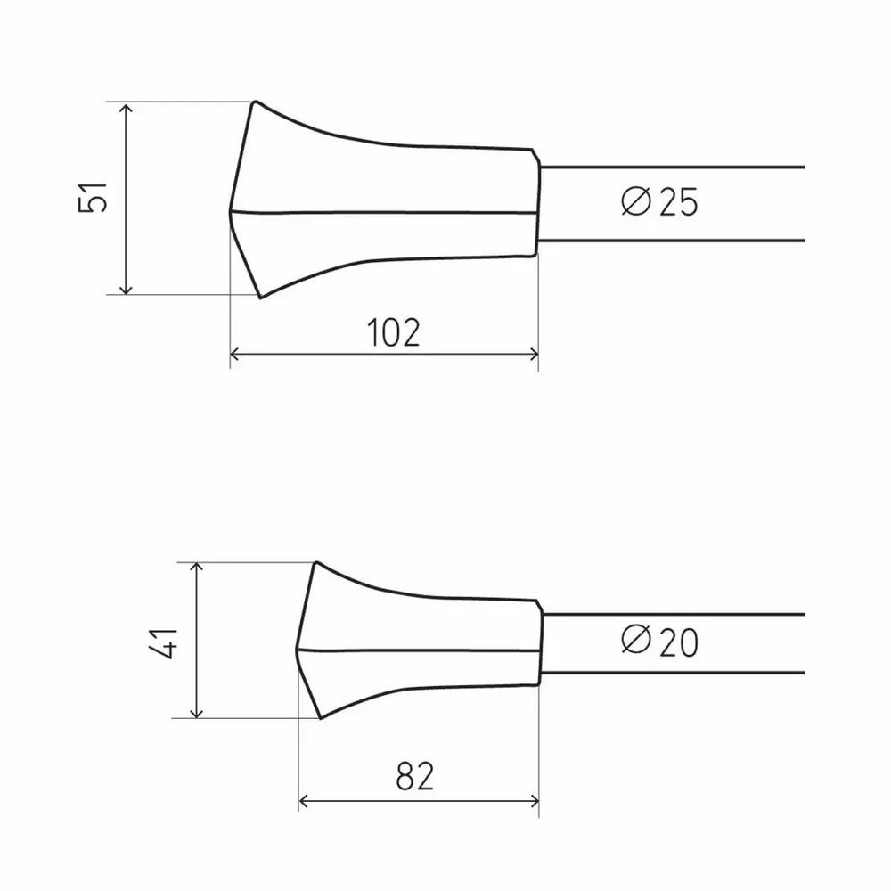 Curtains and window coverings - GARDE Curtain rod finial - OBJET INSOLITE