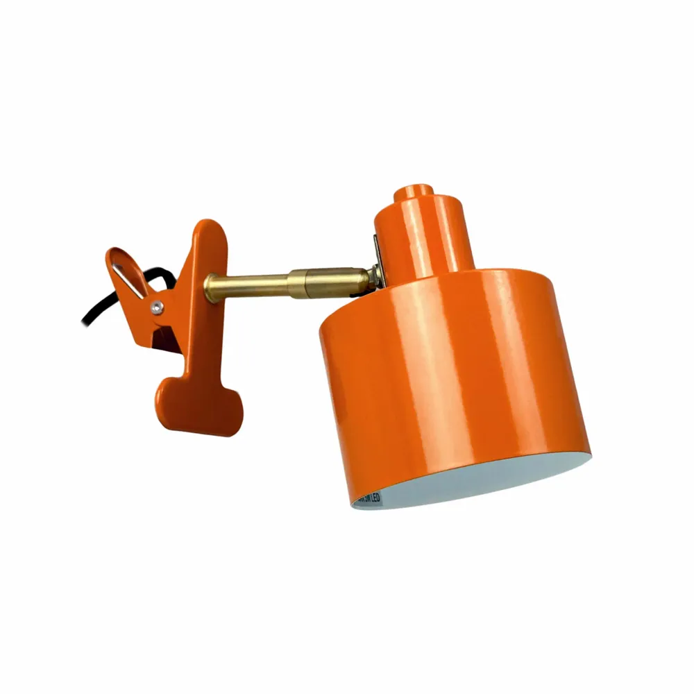 Wall lamps - Ocean Clip Lamp orange - DYBERG LARSEN
