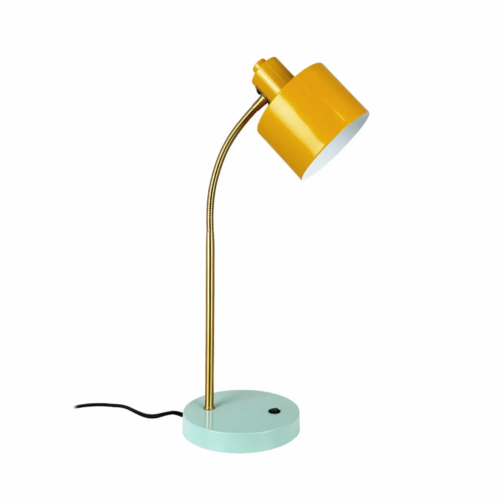 Table lamps - Ocean table lamp curry/turquoise flex - DYBERG LARSEN