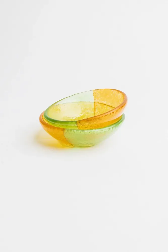 Bowls - Glass bowl FLOATING HUES - TRANQUILLO