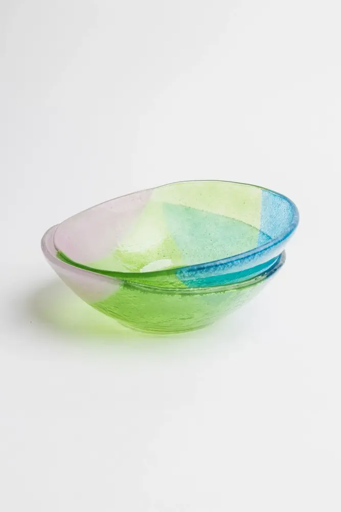 Bowls - Glass bowl FLOATING HUES - TRANQUILLO