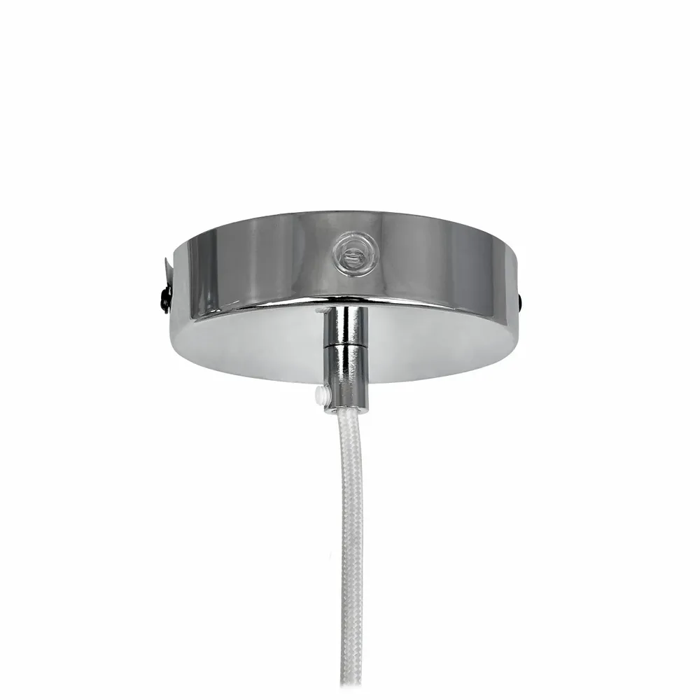 Suspensions - Lampe suspendue Nova D25 opale/chromée - DYBERG LARSEN