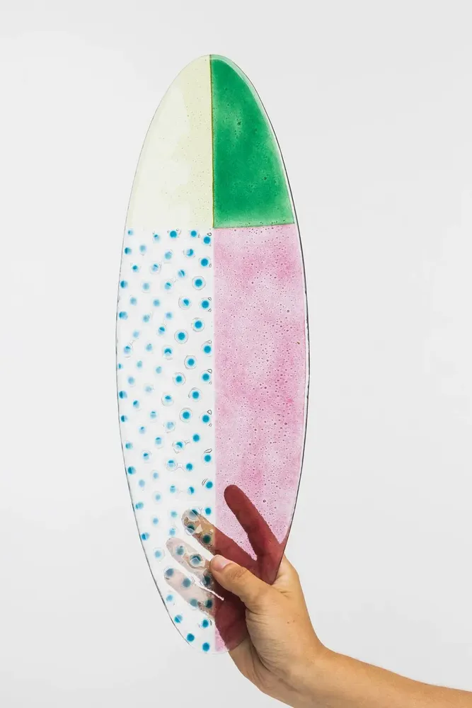 Bowls - Glass bowl FLOATING HUES - TRANQUILLO