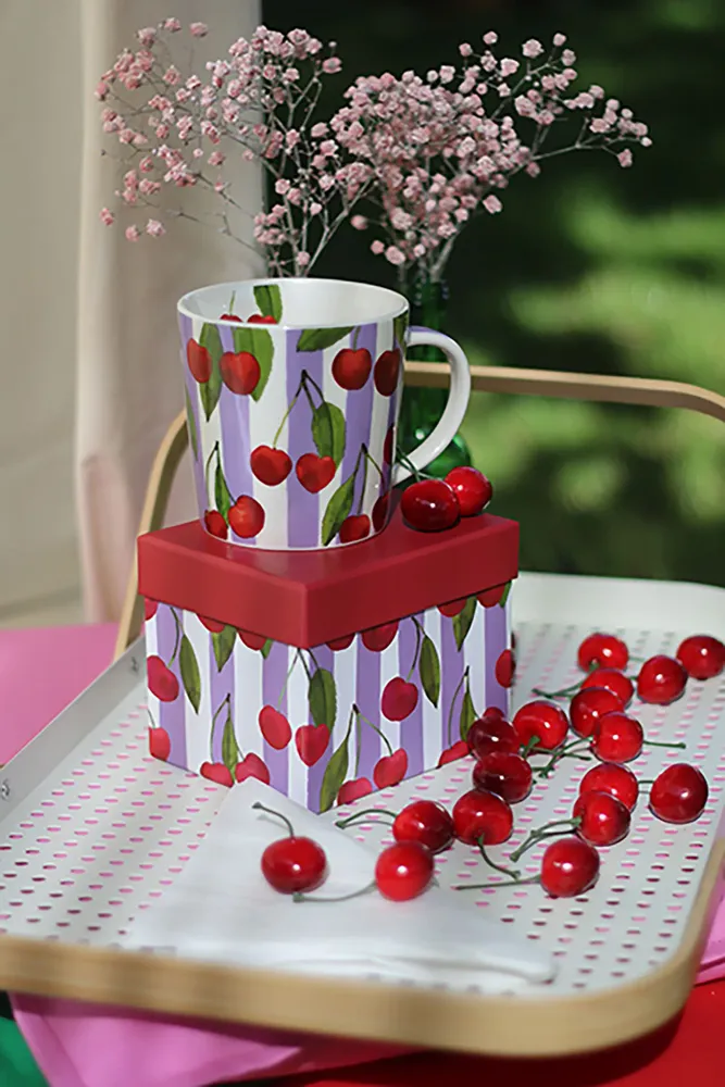 Objets de décoration - Cherries and Strawberries - PPD PAPERPRODUCTS DESIGN GMBH