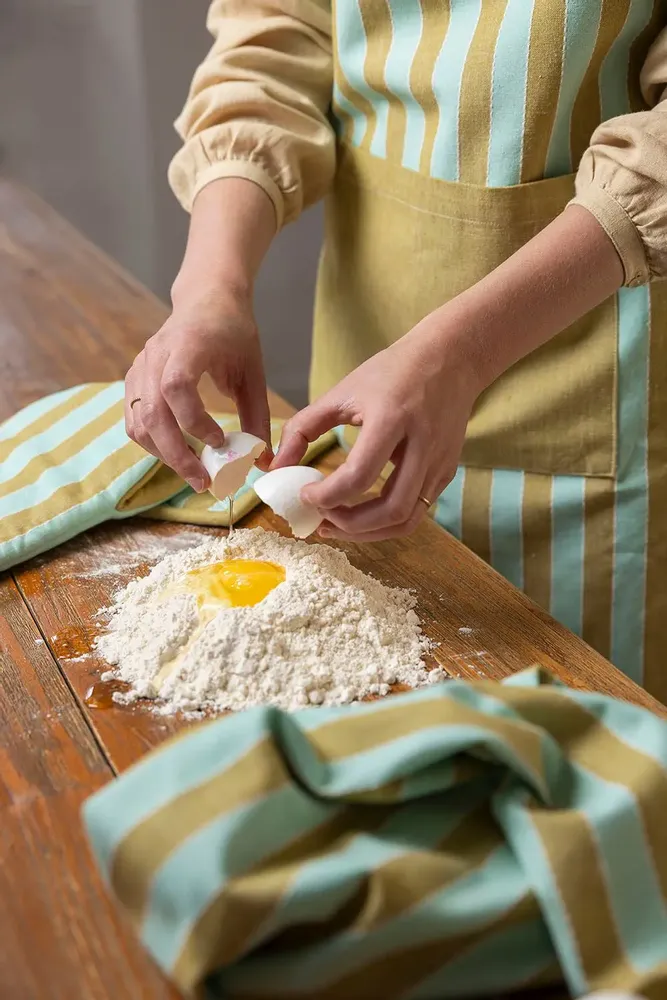 Tabliers de cuisine - Ensemble de textiles de cuisine VIVID LINES - TRANQUILLO