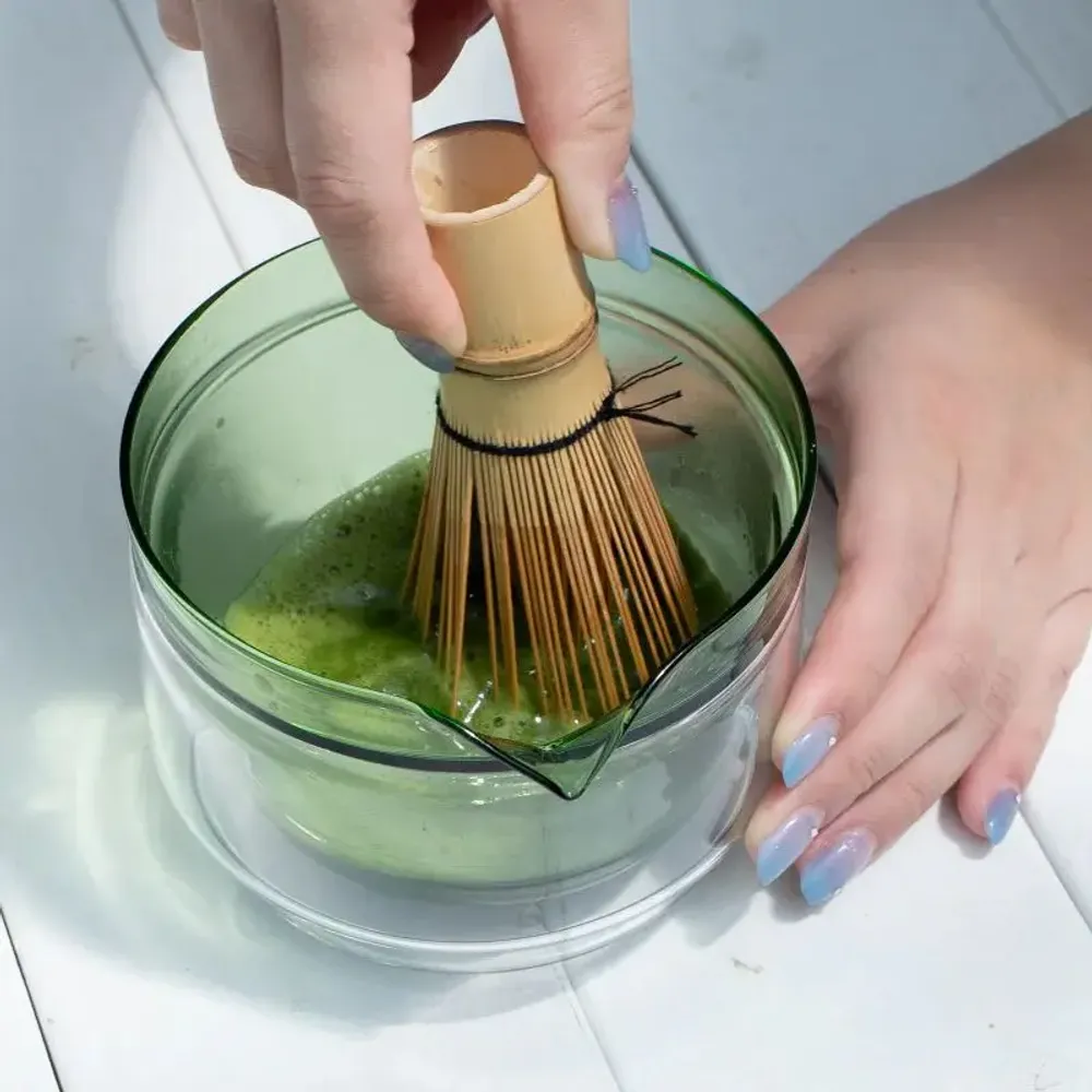 Accessoires thé et café - Coffret Matcha en verre résistant à la chaleur - transparente  / HARIO - ABINGPLUS